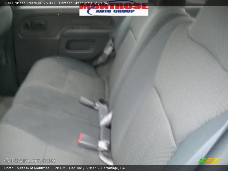 Canteen Green Metallic / Gray 2003 Nissan Xterra XE V6 4x4