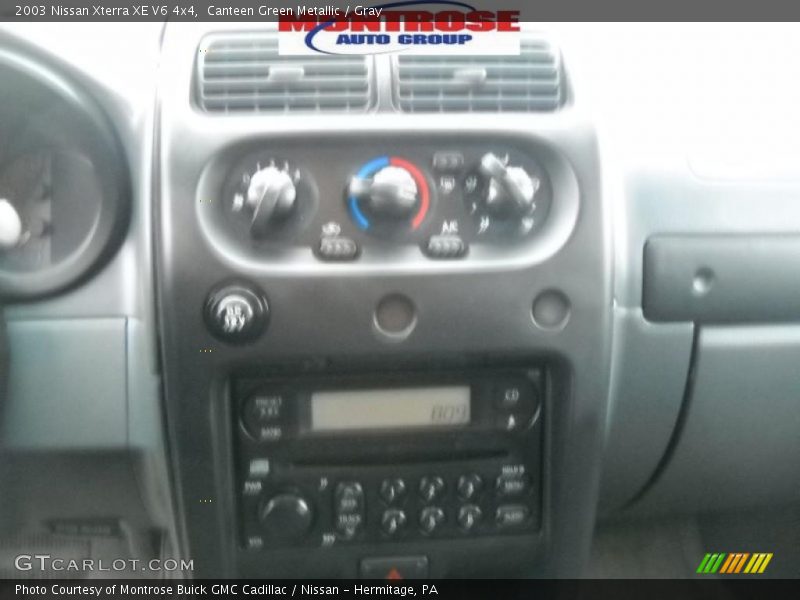 Canteen Green Metallic / Gray 2003 Nissan Xterra XE V6 4x4