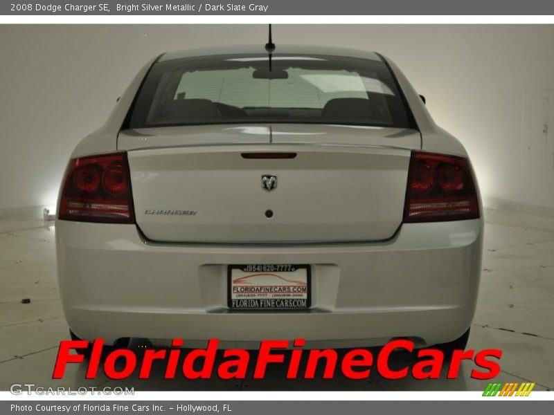 Bright Silver Metallic / Dark Slate Gray 2008 Dodge Charger SE