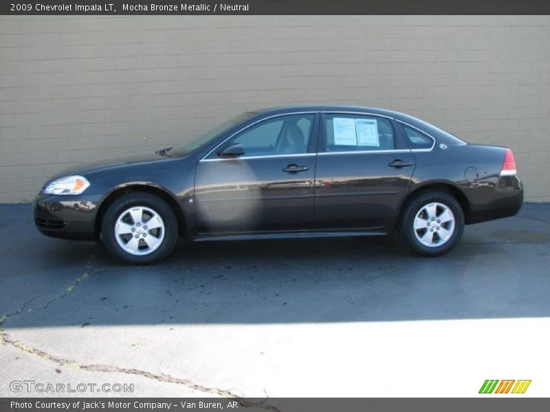 Mocha Bronze Metallic / Neutral 2009 Chevrolet Impala LT