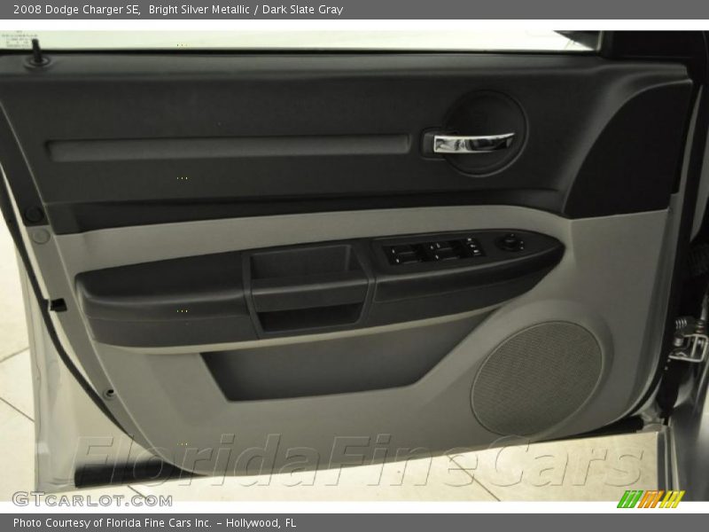 Bright Silver Metallic / Dark Slate Gray 2008 Dodge Charger SE