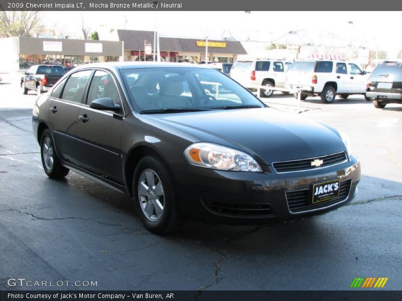 Mocha Bronze Metallic / Neutral 2009 Chevrolet Impala LT