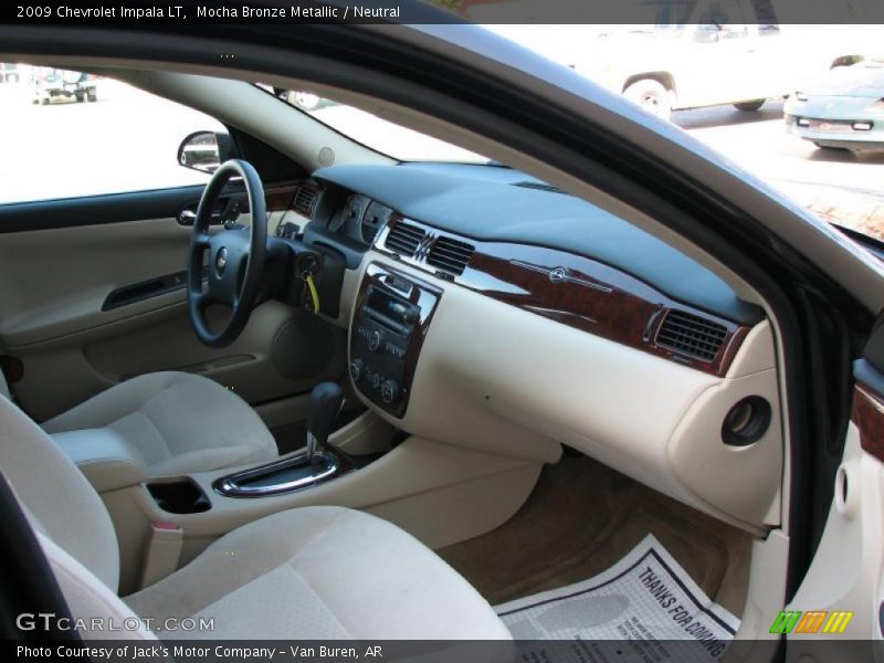 Mocha Bronze Metallic / Neutral 2009 Chevrolet Impala LT
