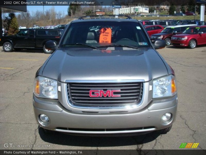 Pewter Metallic / Medium Pewter 2002 GMC Envoy SLT 4x4