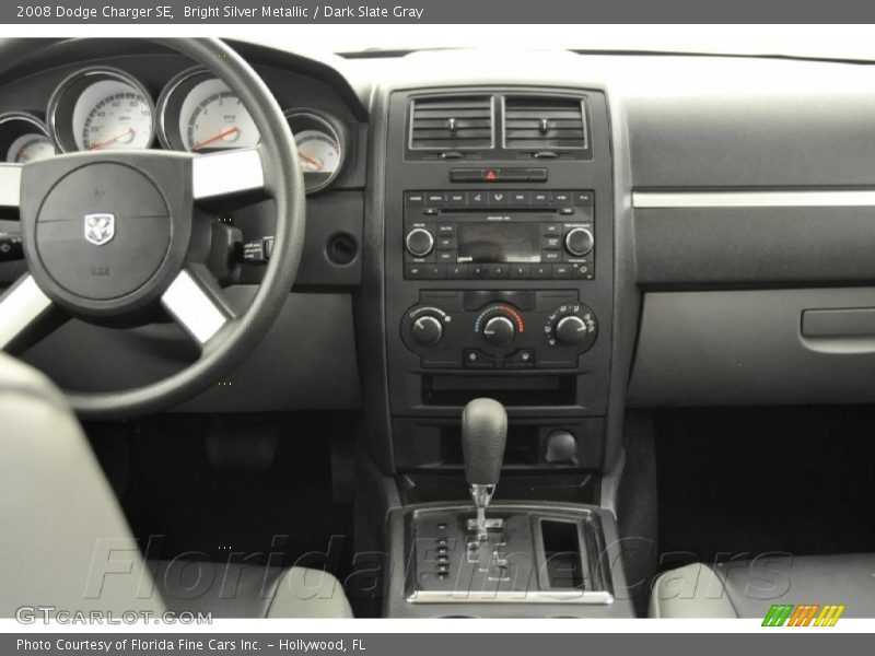 Bright Silver Metallic / Dark Slate Gray 2008 Dodge Charger SE
