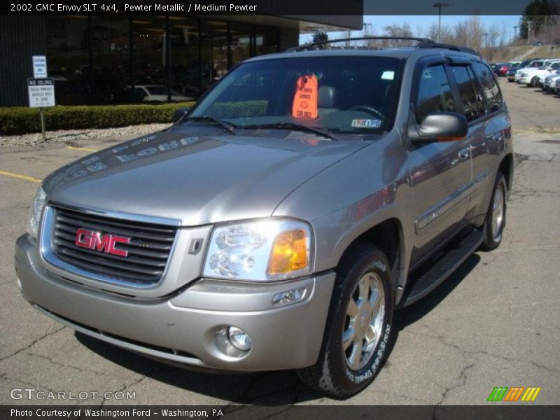 Pewter Metallic / Medium Pewter 2002 GMC Envoy SLT 4x4