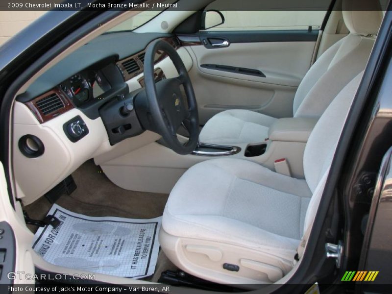 Mocha Bronze Metallic / Neutral 2009 Chevrolet Impala LT