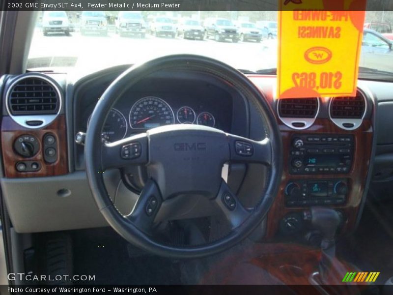 Pewter Metallic / Medium Pewter 2002 GMC Envoy SLT 4x4