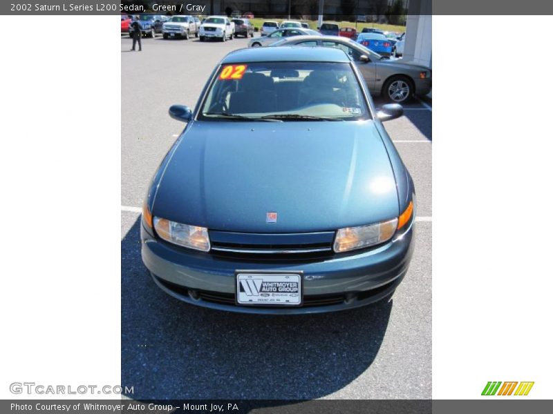 Green / Gray 2002 Saturn L Series L200 Sedan