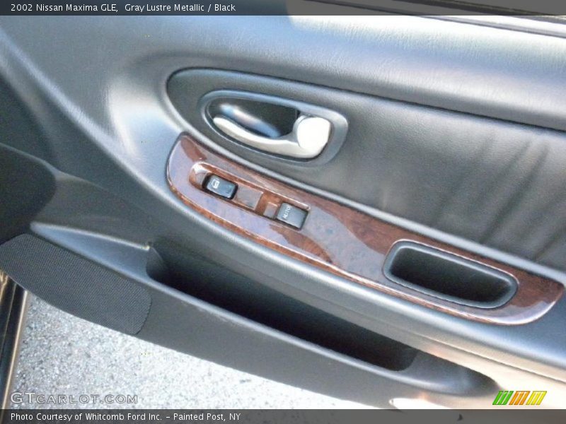 Gray Lustre Metallic / Black 2002 Nissan Maxima GLE