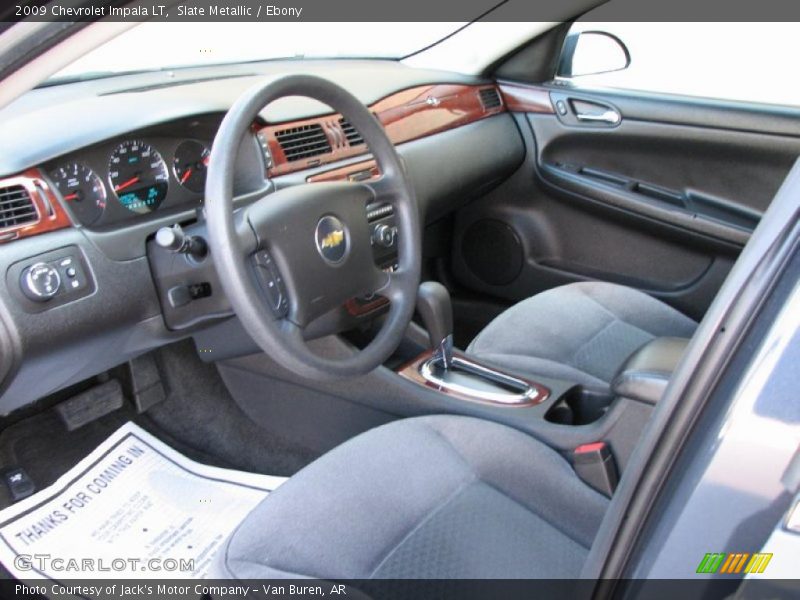 Slate Metallic / Ebony 2009 Chevrolet Impala LT