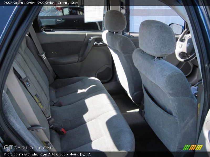 Green / Gray 2002 Saturn L Series L200 Sedan