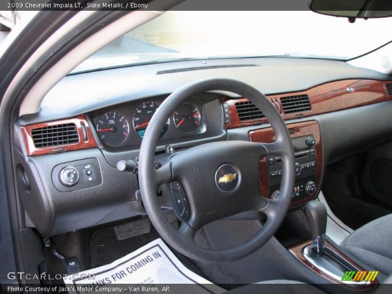 Slate Metallic / Ebony 2009 Chevrolet Impala LT