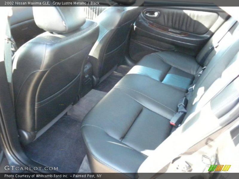 Gray Lustre Metallic / Black 2002 Nissan Maxima GLE