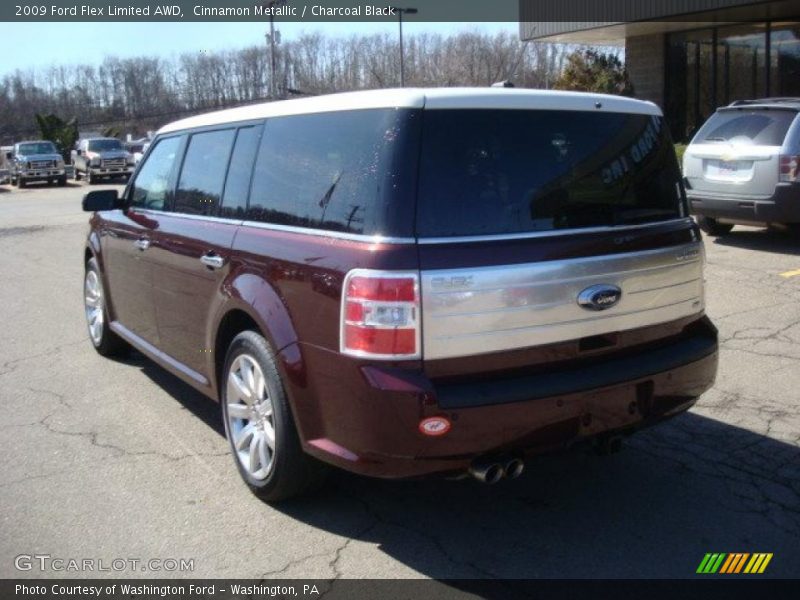 Cinnamon Metallic / Charcoal Black 2009 Ford Flex Limited AWD