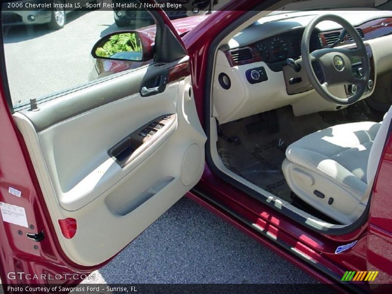 Sport Red Metallic / Neutral Beige 2006 Chevrolet Impala LS
