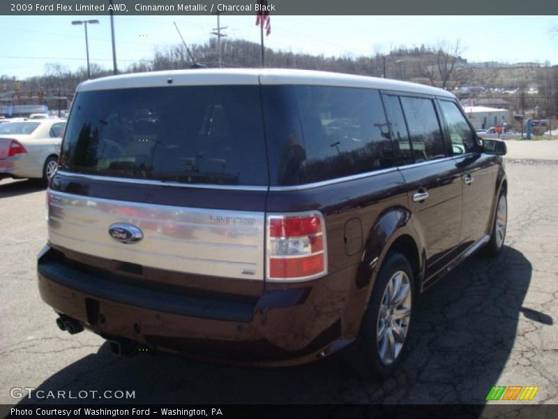 Cinnamon Metallic / Charcoal Black 2009 Ford Flex Limited AWD