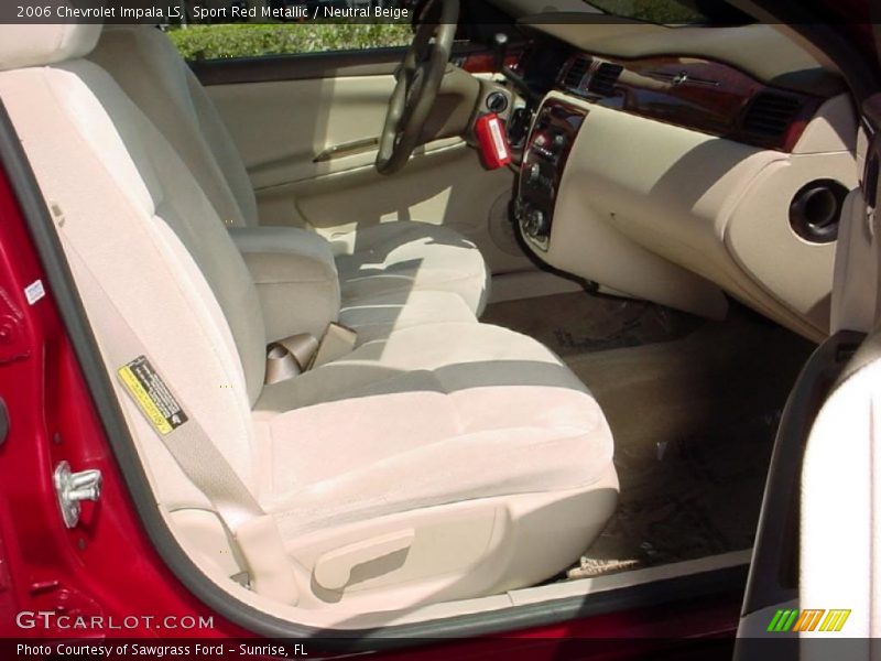Sport Red Metallic / Neutral Beige 2006 Chevrolet Impala LS