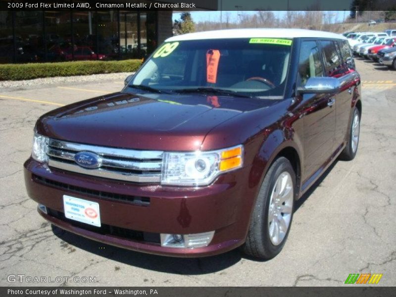 Cinnamon Metallic / Charcoal Black 2009 Ford Flex Limited AWD