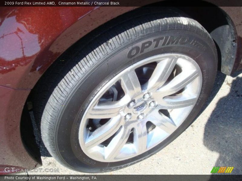 Cinnamon Metallic / Charcoal Black 2009 Ford Flex Limited AWD