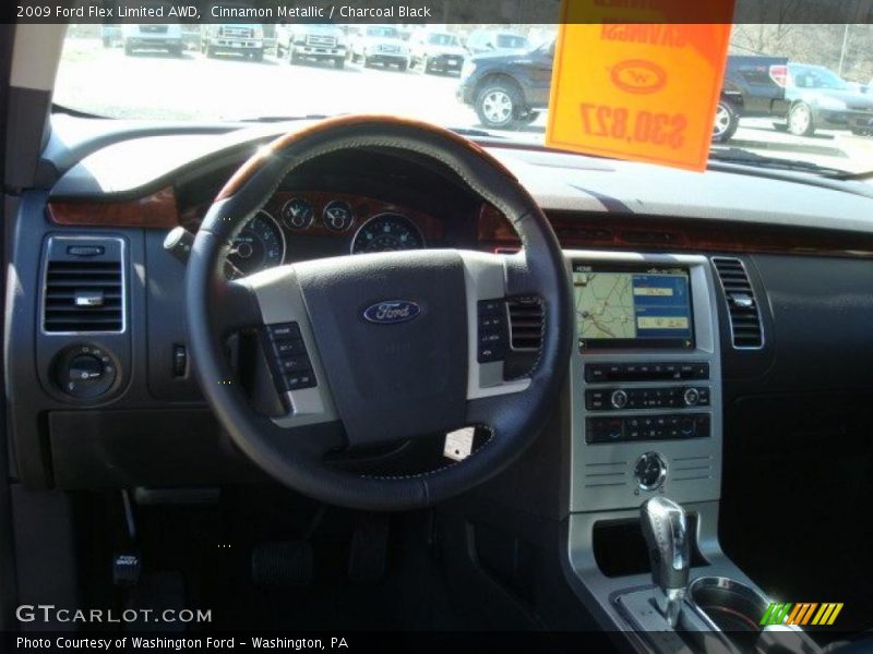 Cinnamon Metallic / Charcoal Black 2009 Ford Flex Limited AWD