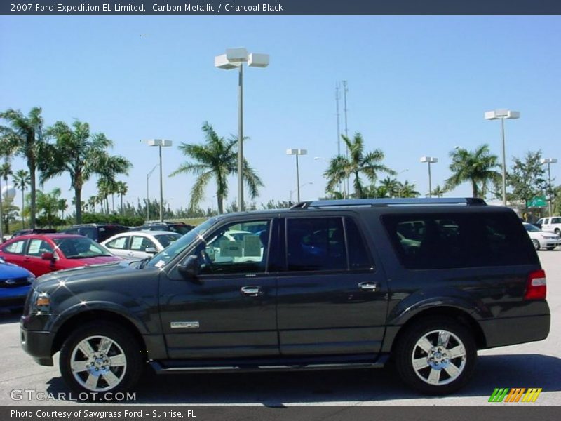 Carbon Metallic / Charcoal Black 2007 Ford Expedition EL Limited