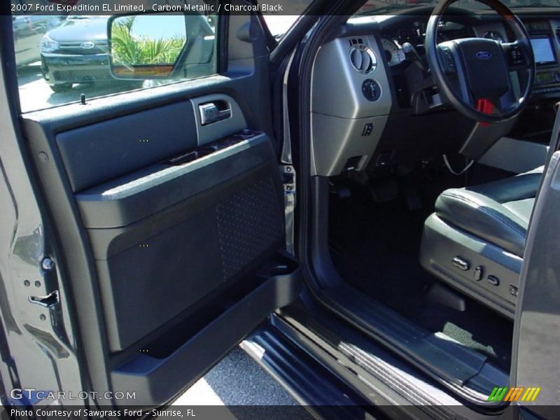 Carbon Metallic / Charcoal Black 2007 Ford Expedition EL Limited