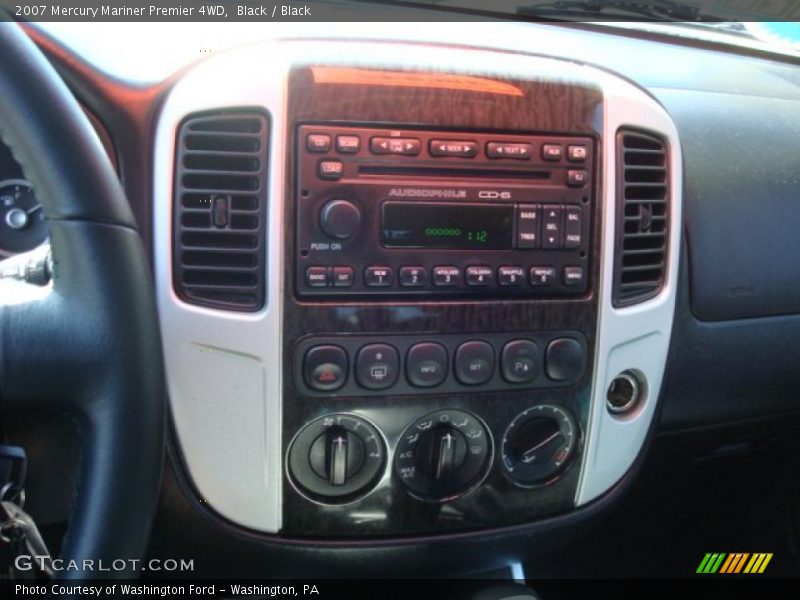 Black / Black 2007 Mercury Mariner Premier 4WD