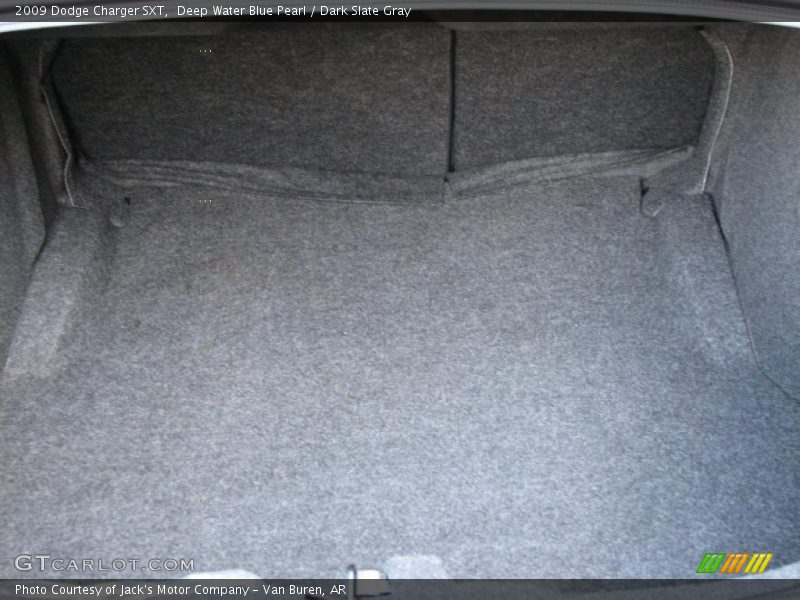 Deep Water Blue Pearl / Dark Slate Gray 2009 Dodge Charger SXT