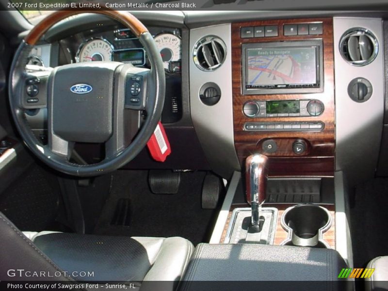 Carbon Metallic / Charcoal Black 2007 Ford Expedition EL Limited