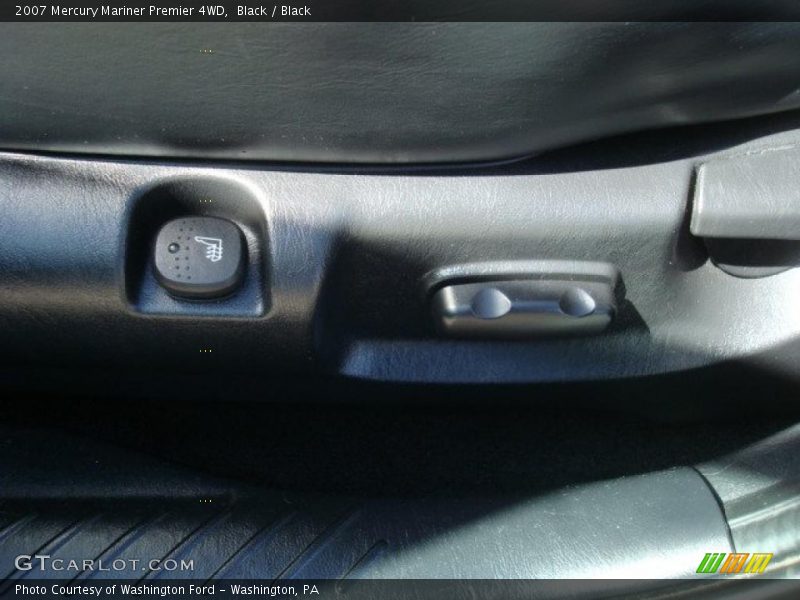 Black / Black 2007 Mercury Mariner Premier 4WD