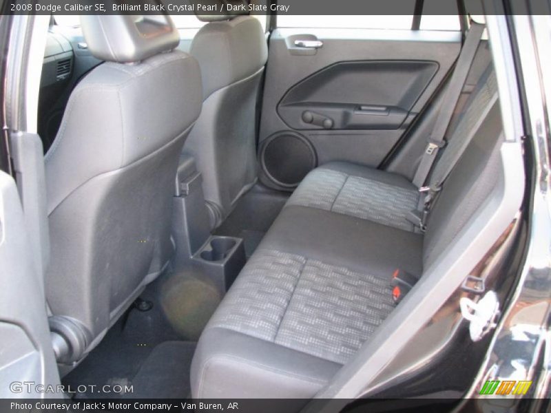 Brilliant Black Crystal Pearl / Dark Slate Gray 2008 Dodge Caliber SE