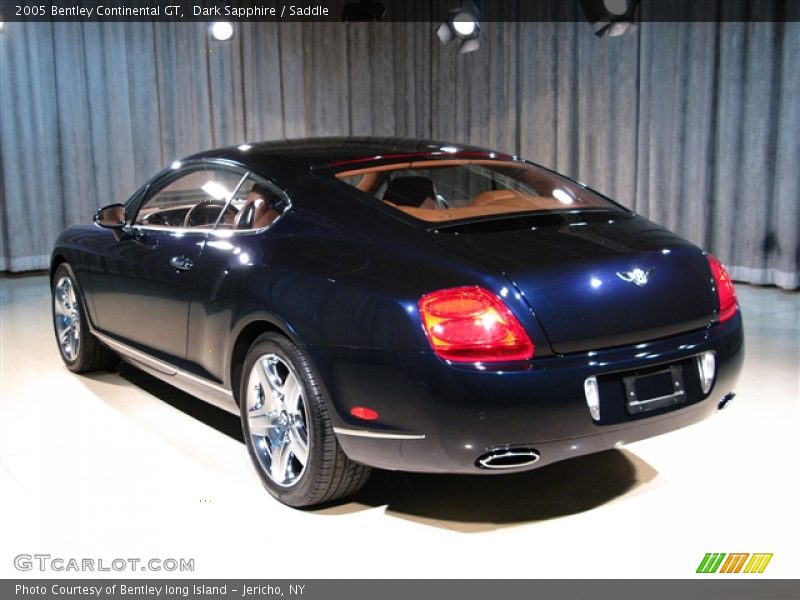 Dark Sapphire / Saddle 2005 Bentley Continental GT