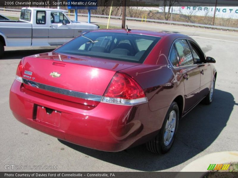 Sport Red Metallic / Gray 2006 Chevrolet Impala LT