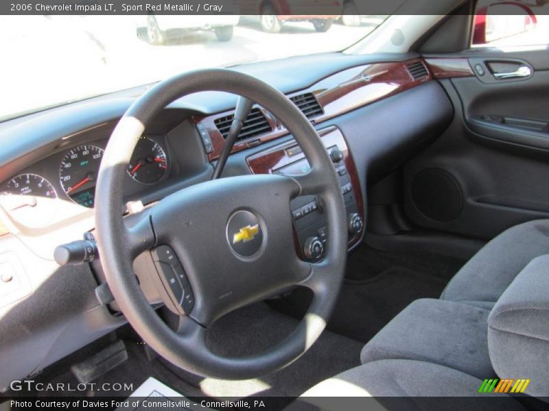 Sport Red Metallic / Gray 2006 Chevrolet Impala LT