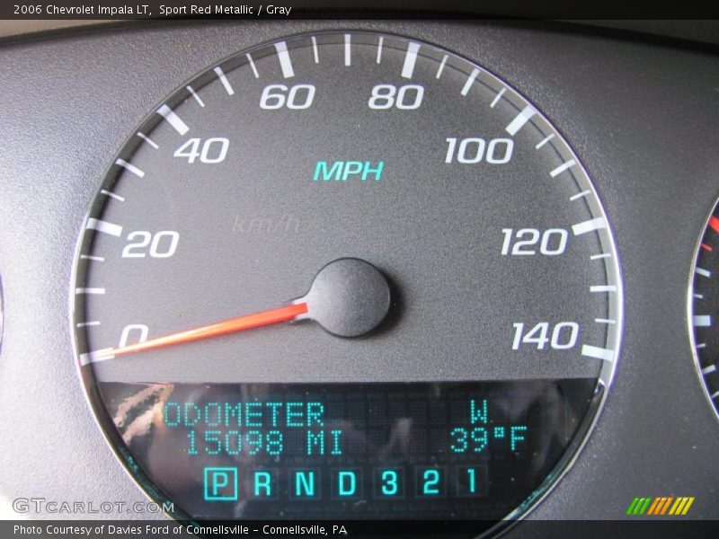 Sport Red Metallic / Gray 2006 Chevrolet Impala LT