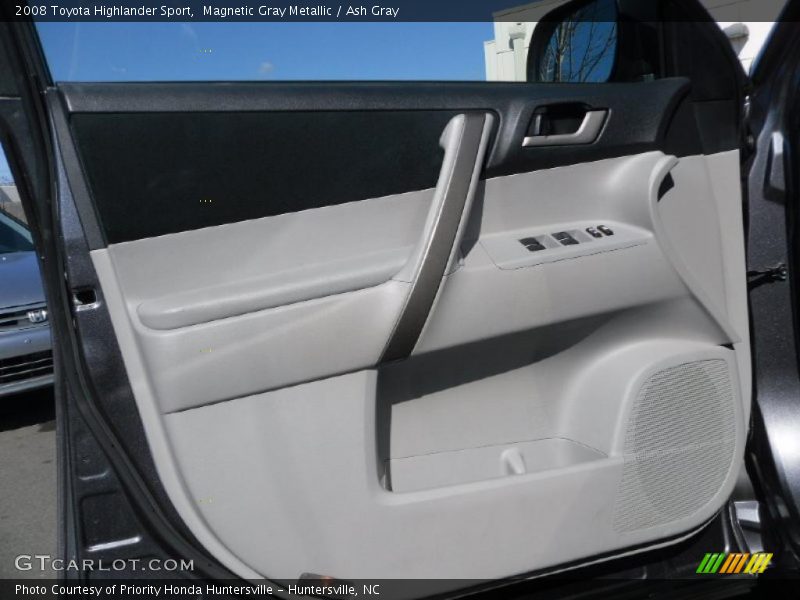 Magnetic Gray Metallic / Ash Gray 2008 Toyota Highlander Sport