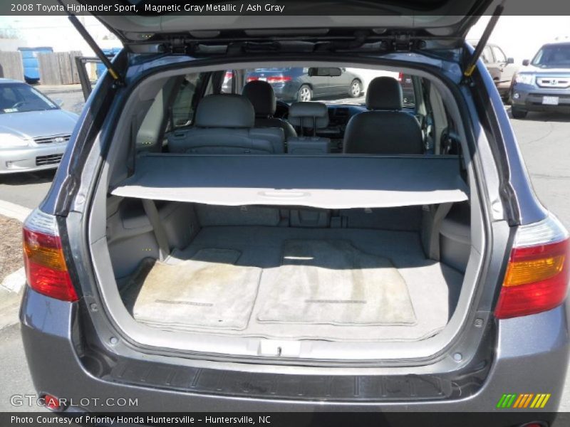 Magnetic Gray Metallic / Ash Gray 2008 Toyota Highlander Sport
