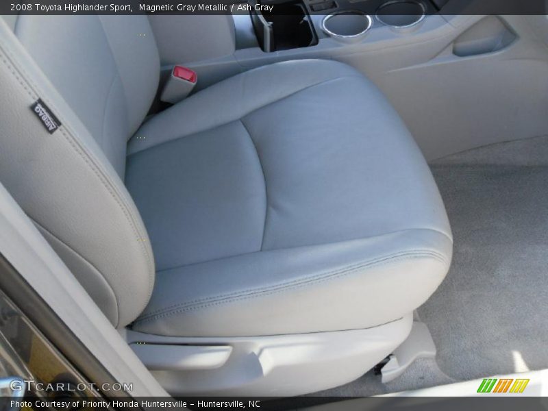 Magnetic Gray Metallic / Ash Gray 2008 Toyota Highlander Sport
