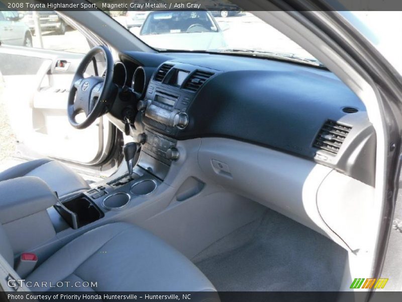 Magnetic Gray Metallic / Ash Gray 2008 Toyota Highlander Sport