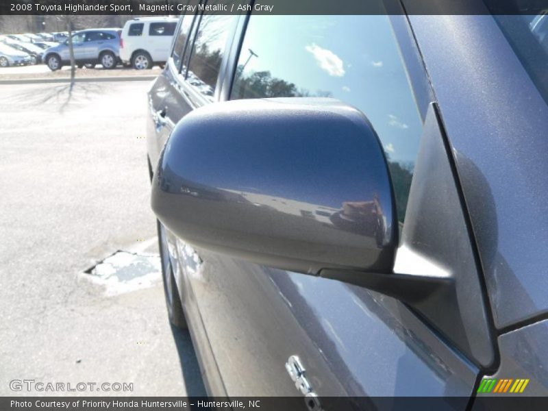 Magnetic Gray Metallic / Ash Gray 2008 Toyota Highlander Sport
