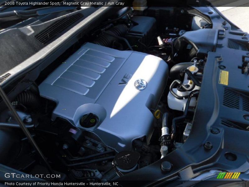 Magnetic Gray Metallic / Ash Gray 2008 Toyota Highlander Sport