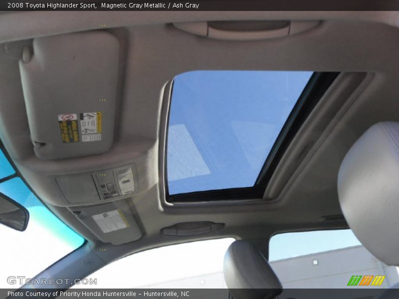 Magnetic Gray Metallic / Ash Gray 2008 Toyota Highlander Sport
