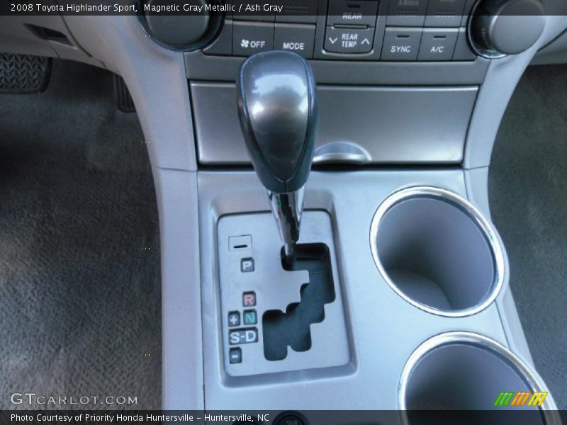 Magnetic Gray Metallic / Ash Gray 2008 Toyota Highlander Sport