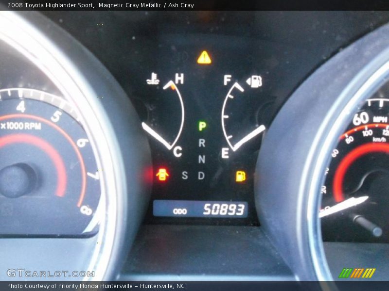 Magnetic Gray Metallic / Ash Gray 2008 Toyota Highlander Sport