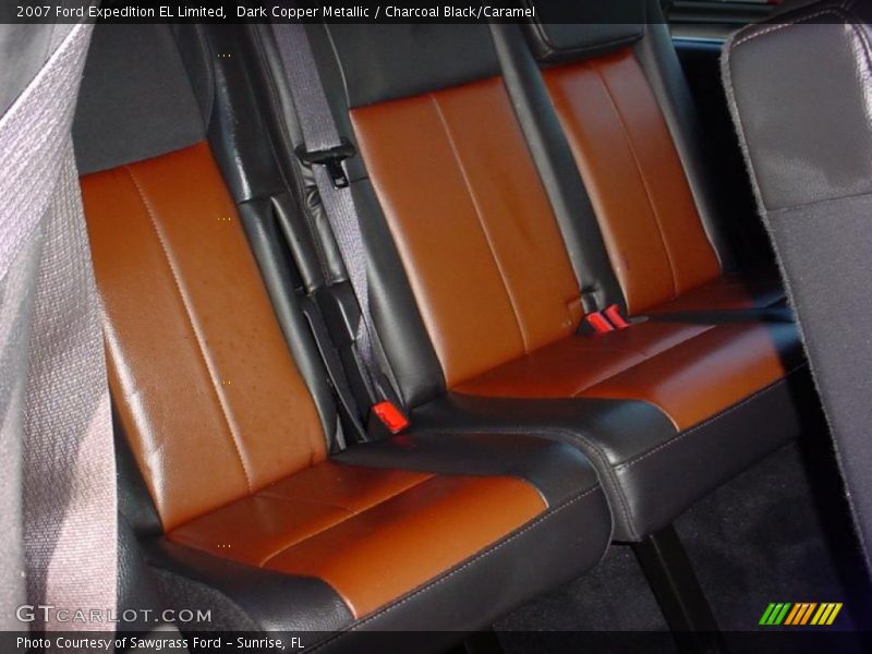  2007 Expedition EL Limited Charcoal Black/Caramel Interior