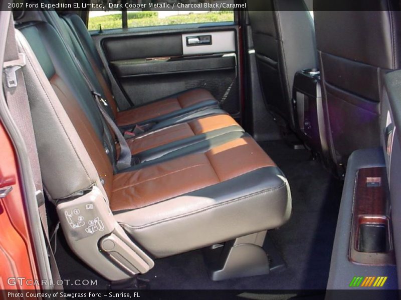  2007 Expedition EL Limited Charcoal Black/Caramel Interior