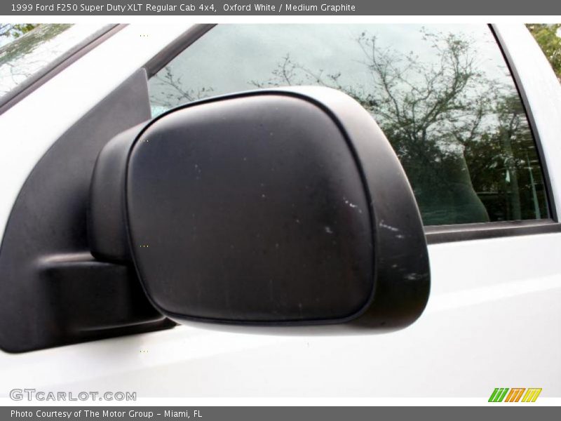 Oxford White / Medium Graphite 1999 Ford F250 Super Duty XLT Regular Cab 4x4