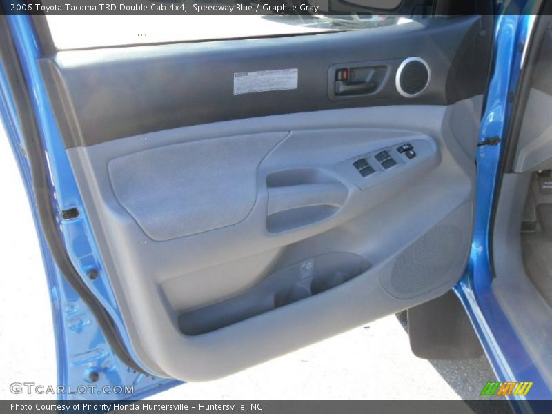 Speedway Blue / Graphite Gray 2006 Toyota Tacoma TRD Double Cab 4x4
