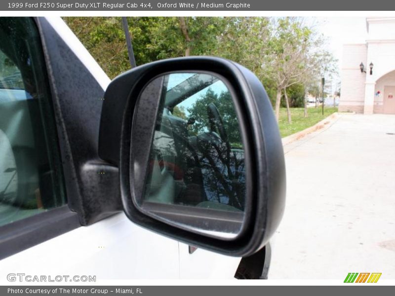 Oxford White / Medium Graphite 1999 Ford F250 Super Duty XLT Regular Cab 4x4